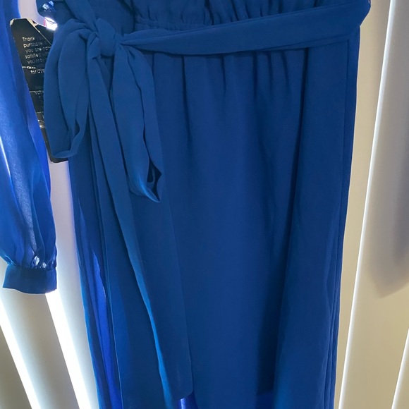 High Low Wrap Dress - Picture 2 of 7